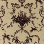 Brintons Classic Florals Nouveau Toile Empire Red - 1/50365