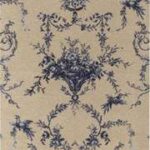 Brintons Classic Florals Nouveau Toile Empire Blue - 3/50365