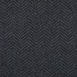 Jacaranda Natural Weave Herringbone Charcoal