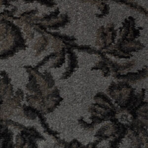 Brintons Laura Ashley Collection Ironwork Scroll Charcoal