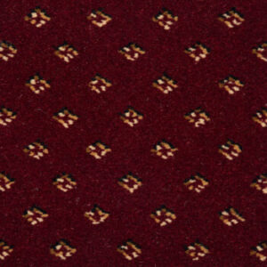 Brintons Royal Marquis Collection Royal Diamond Burgundy Red