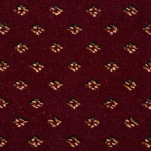 Brintons Royal Marquis Collection Royal Diamond Burgundy Red