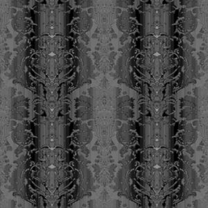 Brintons Timorous Beasties Collection Jet Damask - 9/50153